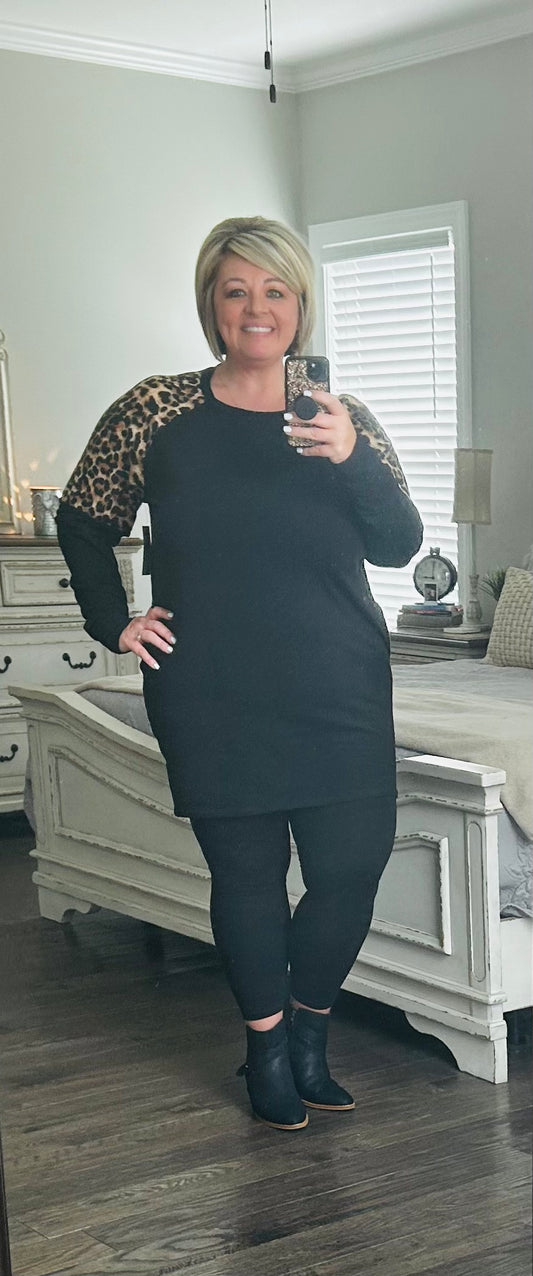 Cheetah Lush Tunic